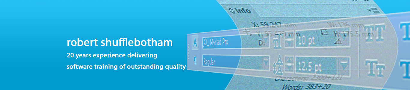indesign photosho and illustrator training screenshots banner