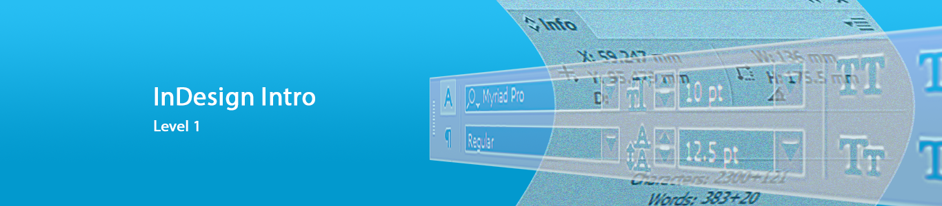 indesign training screenshots banner